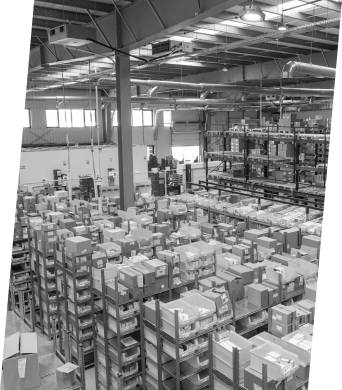 Hero background showing a warehouse